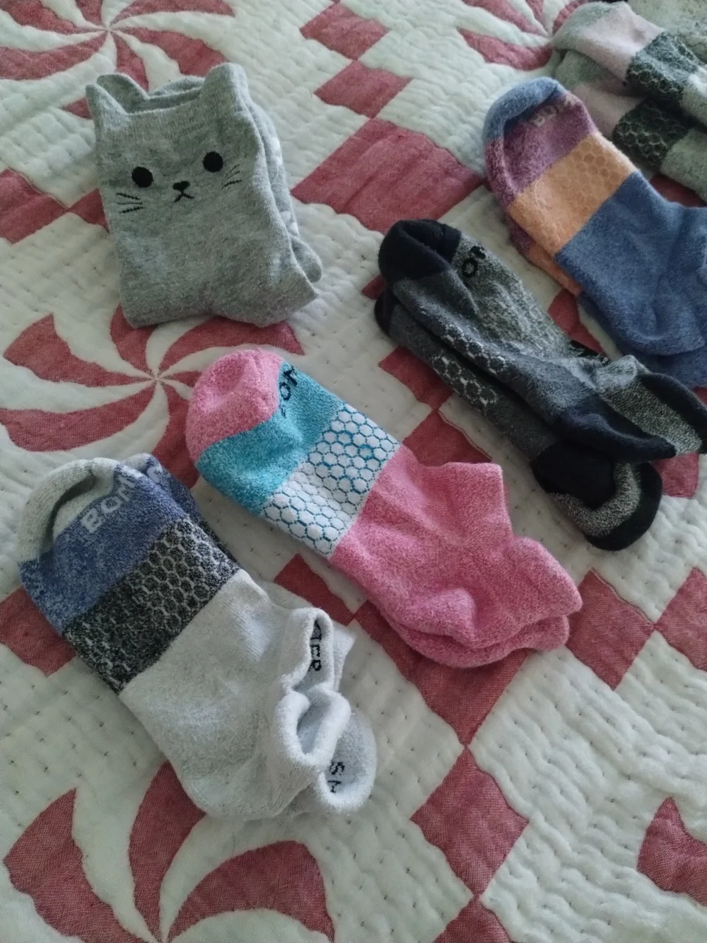 Assorted Children's Low-Cut Bombas Socks - Multi Color - Small